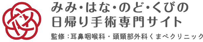 みみ・はな・のど・くびの日帰り手術専門サイト